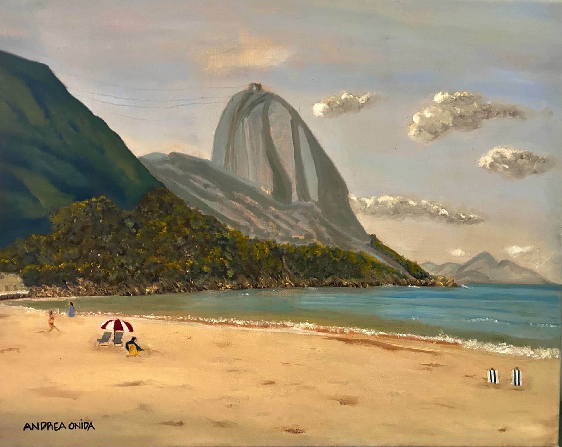 Rio de Janeiro, 2026 — oil on canvas by Andrea Onida